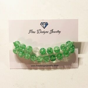 Green Bracelet Set
